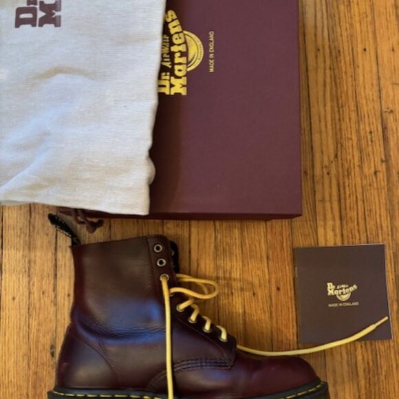 Dr. Martens English made Red size 10US - Picture 2 of 7